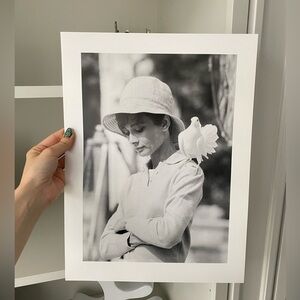 AUDREY HEPBURN Unframed photograph Black & White